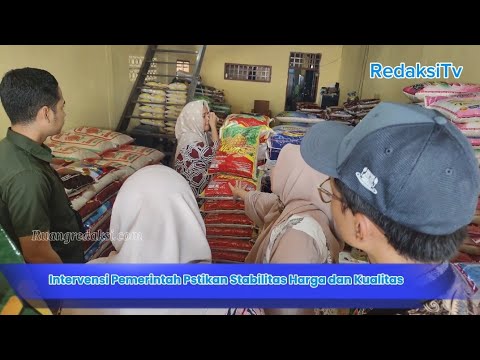 Jelang Nataru, Tim Gabungan Pastikan Stok dan Harga Beras di Polman Stabil