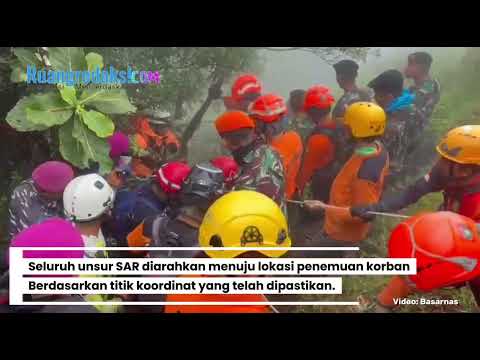 6 Jenazah Korban Pesawat ATR 42-500 Berhasil Ditemukan, Tim SAR Lakukan Evakuasi