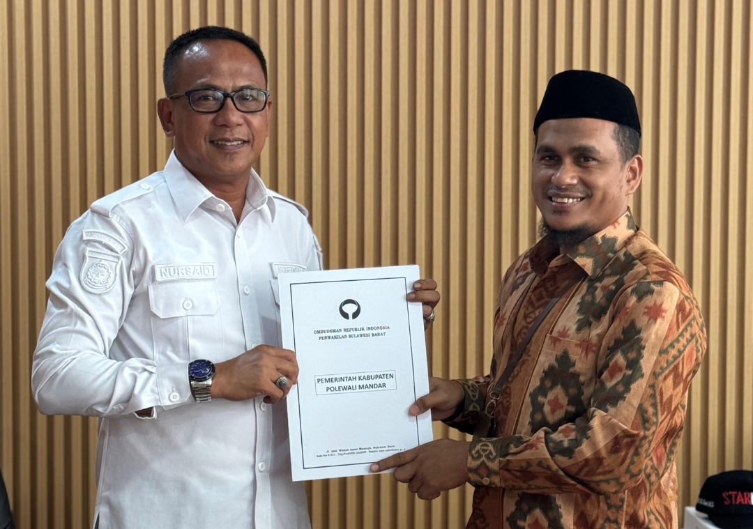 Polman Sabet Predikat Pelayanan Publik Terbaik di Sulbar, Ombudsman Beri Nilai Tinggi