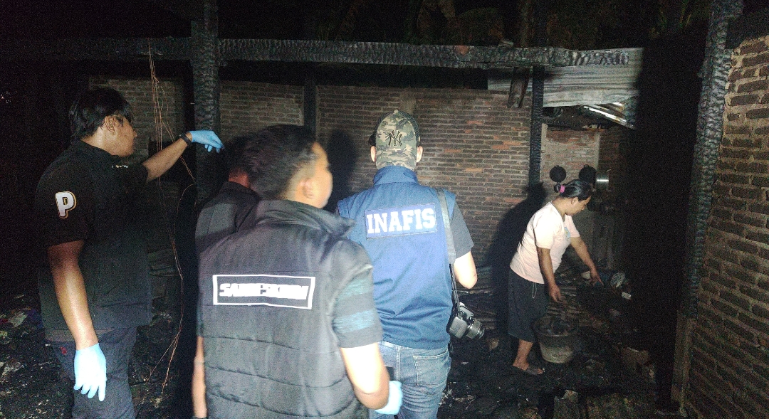 Kebakaran di Matakali: Selain Rumah Juga Hanguskan Uang Rp67 Juta dan Emas 12 Gram