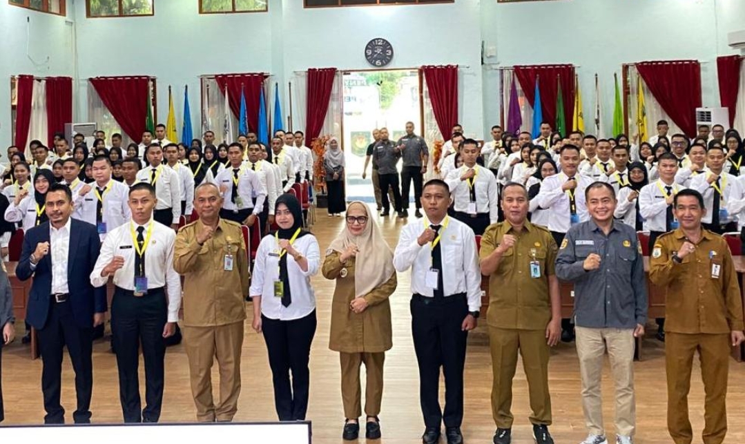 Buka Latsar CPNS, Wakil Bupati Polman Minta CPNS Baru Jaga Integritas dan Batasi Main Medsos di Jam Kerja