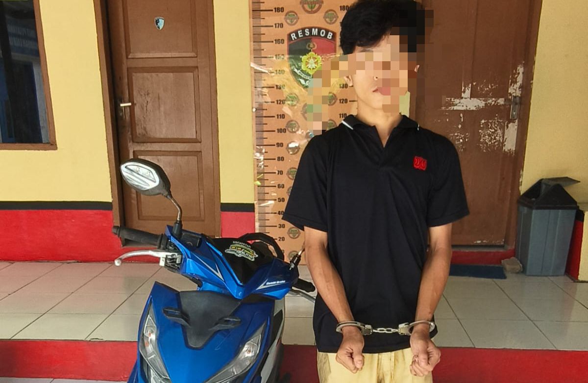 Sering Meresahkan, Spesialis Pencuri Motor dan Kotak Amal Masjid di Mamuju Ditangkap Polisi