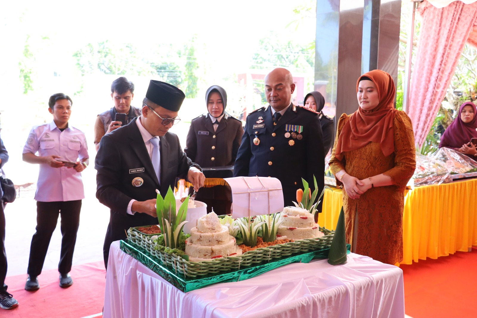 Potret Sinergi Forkopimda Polman di Hari Bhayangkara Ke-80: Bersatu demi Kamtibmas