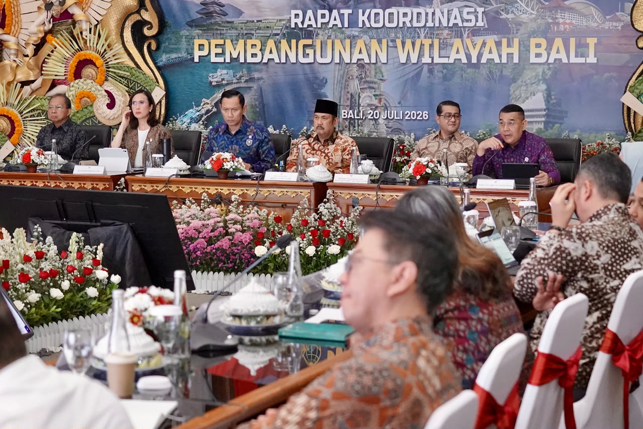 Menko AHY dan ATR/BPN Tegaskan Tata Ruang Jadi ‘Panglima’ Pembangunan Bali