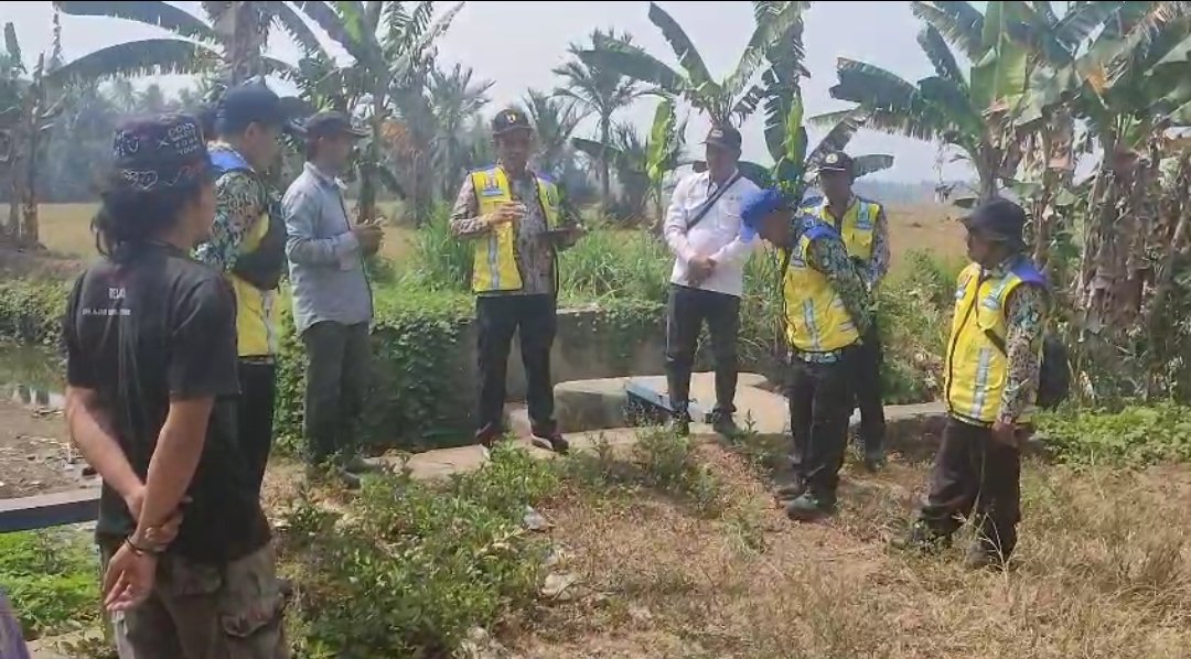 Kunjungi Lokasi Sawah Kekeringan Desa Barumbung, Ini 4 Langkah Strategis BWS Sulawesi V Mamuju