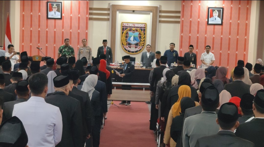 Lantik Pejabat Baru, Bupati Samsul Mahmud Sebut Tantangan Birokrasi Polman Makin Kompleks